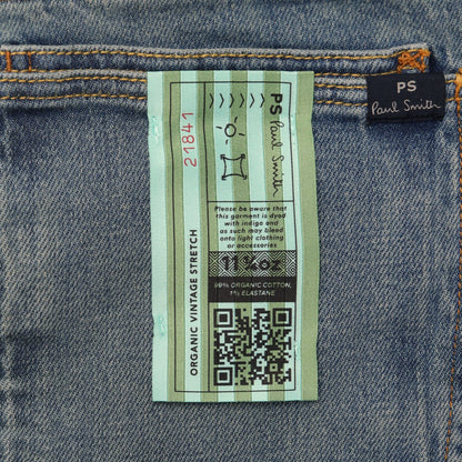 Paul Smith Mens Relaxed Taper Fit Jean Light Wash