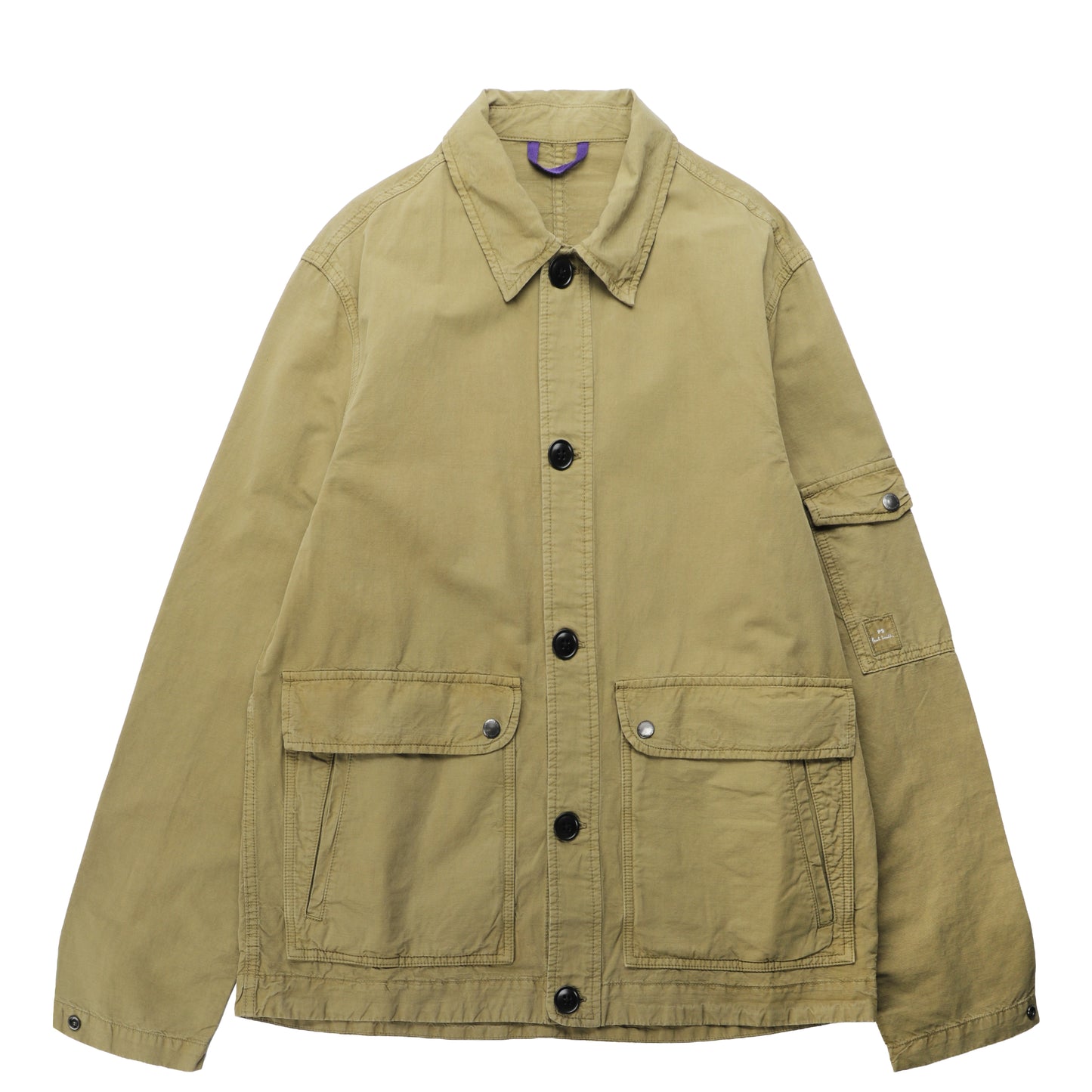 Paul Smith Mens Shirt Jacket Green