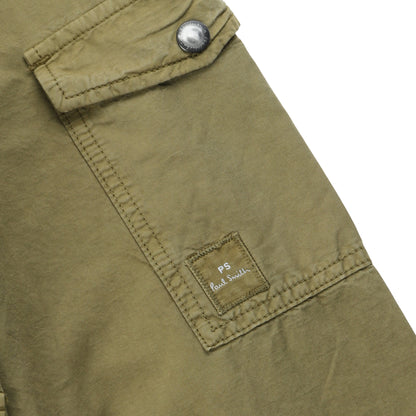 Paul Smith Mens Shirt Jacket Green