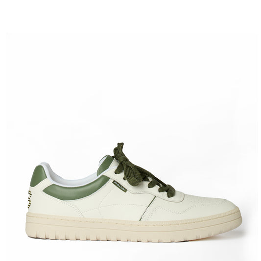 Paul Smith Mens Shoe Ellis Green Spoiler White - The Sporting Lodge