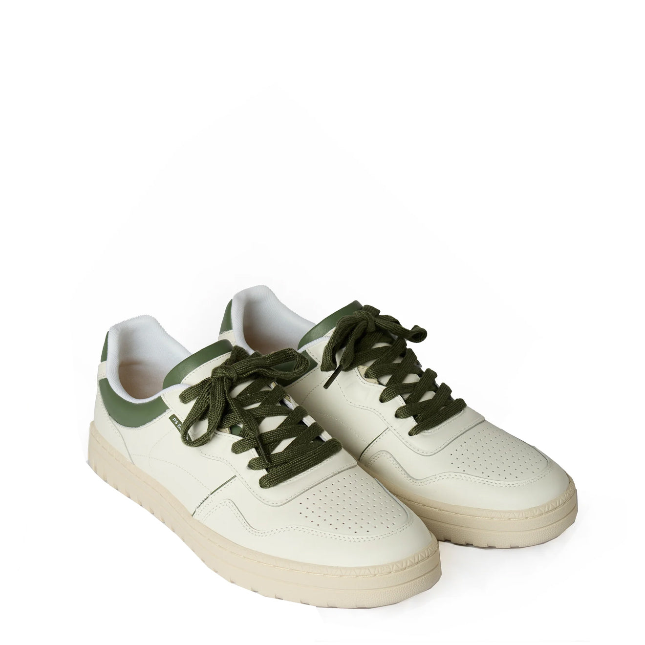 Paul Smith Mens Shoe Ellis Green Spoiler White - The Sporting Lodge