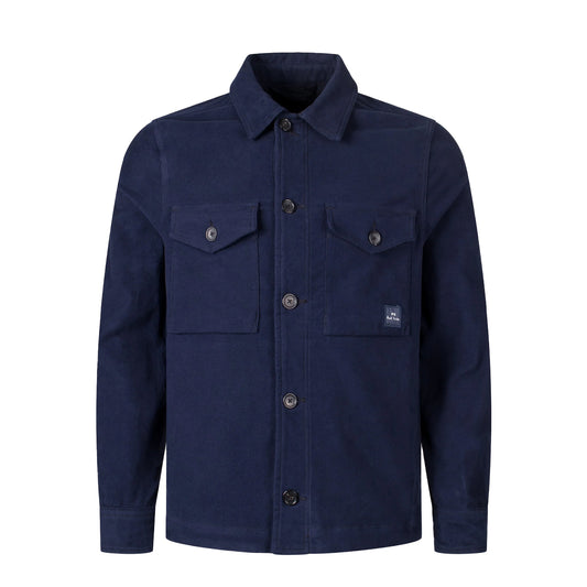 Paul Smith Military Overshirt Navy Blue