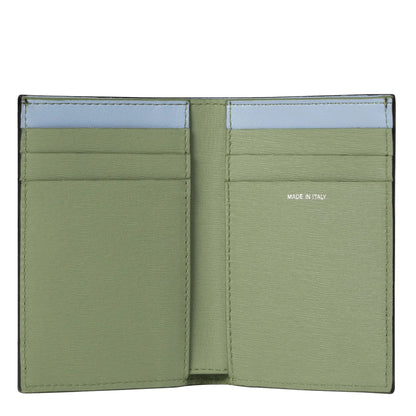 Paul Smith Mini Stripe Leather Bi-Fold Wallet Black - The Sporting Lodge