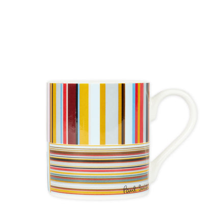 Paul Smith Mixed Signature Stripe Bone China Mug Multicolour - The Sporting Lodge
