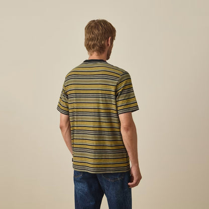 Paul Smith Mixed Stripe T-Shirt Khaki