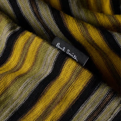 Paul Smith Mixed Stripe T-Shirt Khaki