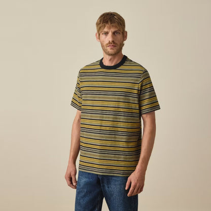 Paul Smith Mixed Stripe T-Shirt Khaki