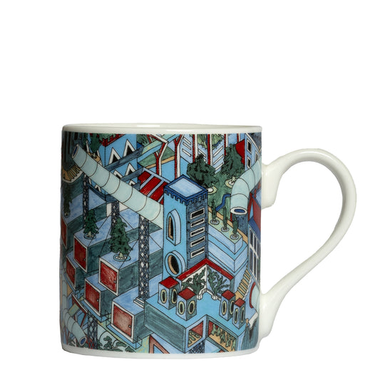 Paul Smith Mug Printed Blue - The Sporting Lodge
