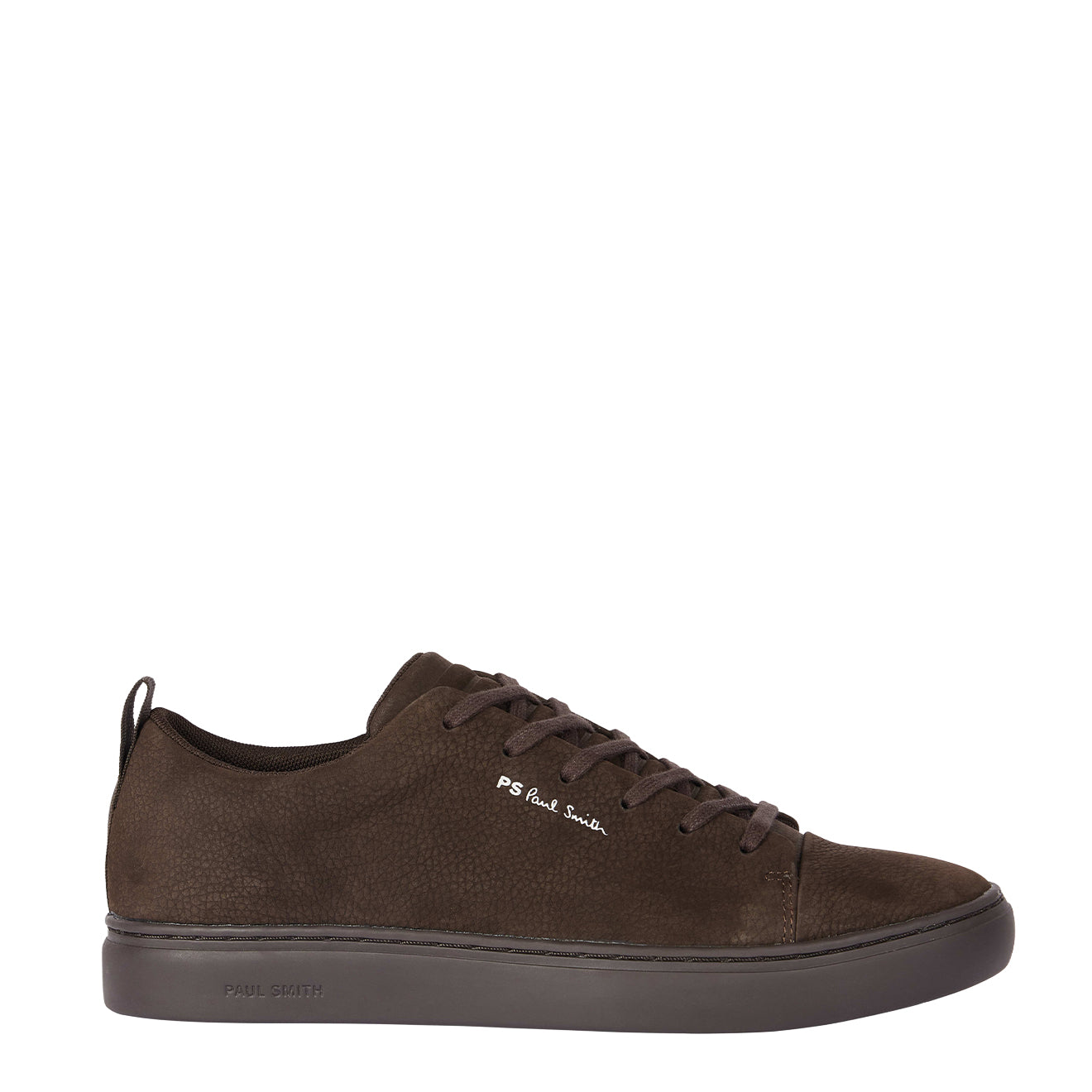 Paul Smith Nubuck Lee Trainers Chocolate Brown