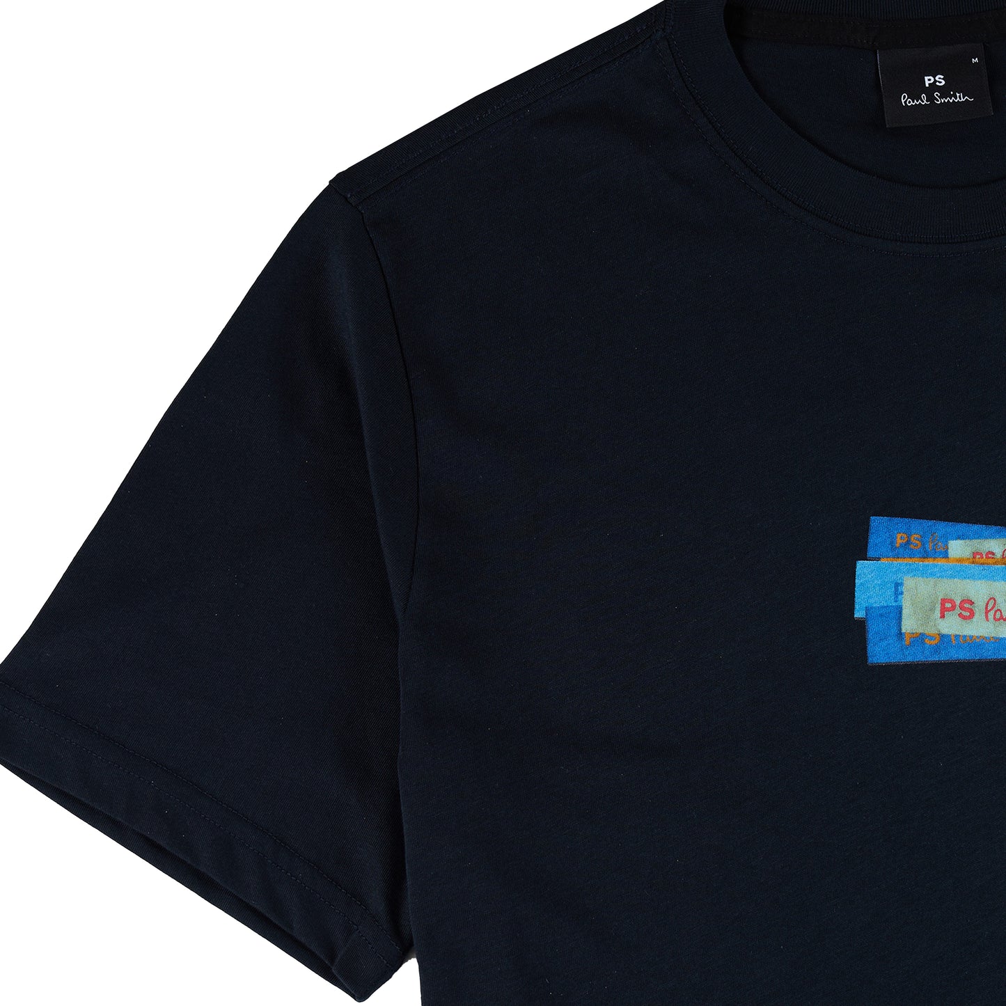 Paul Smith Printed T-Shirt Navy