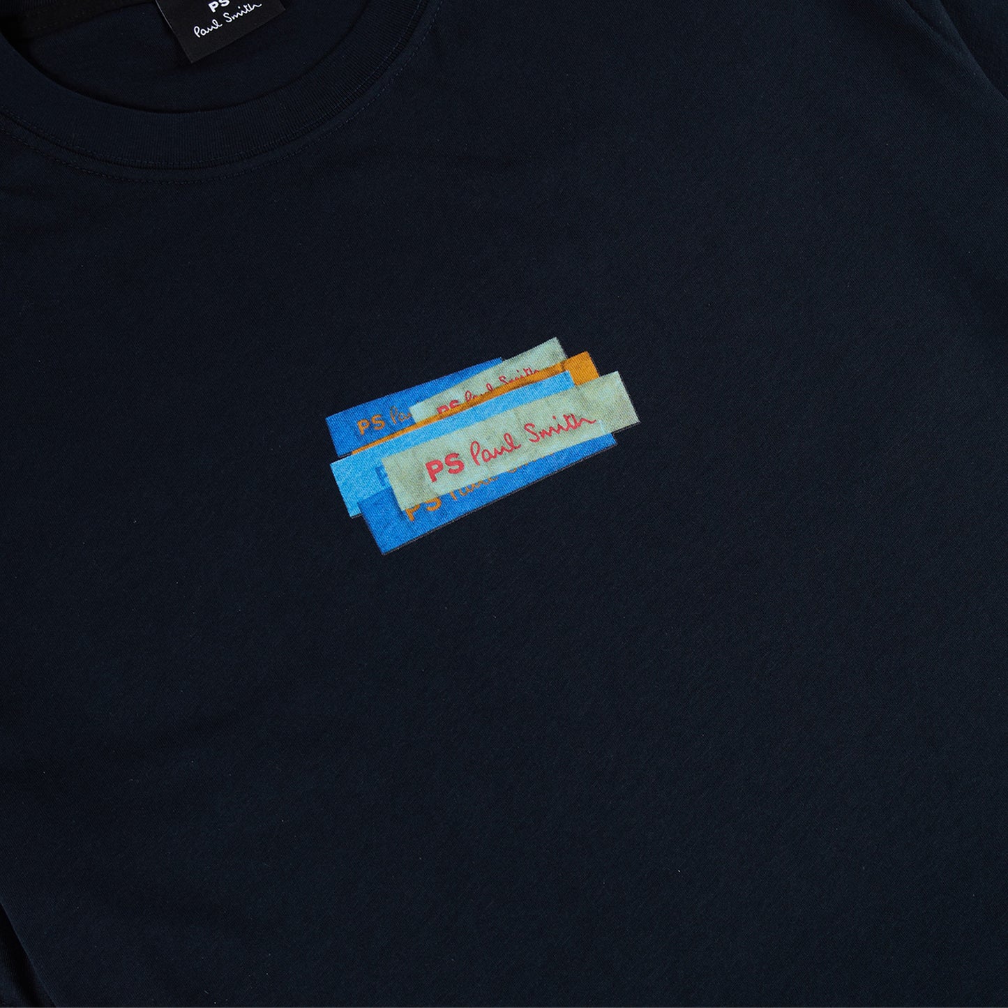 Paul Smith Printed T-Shirt Navy