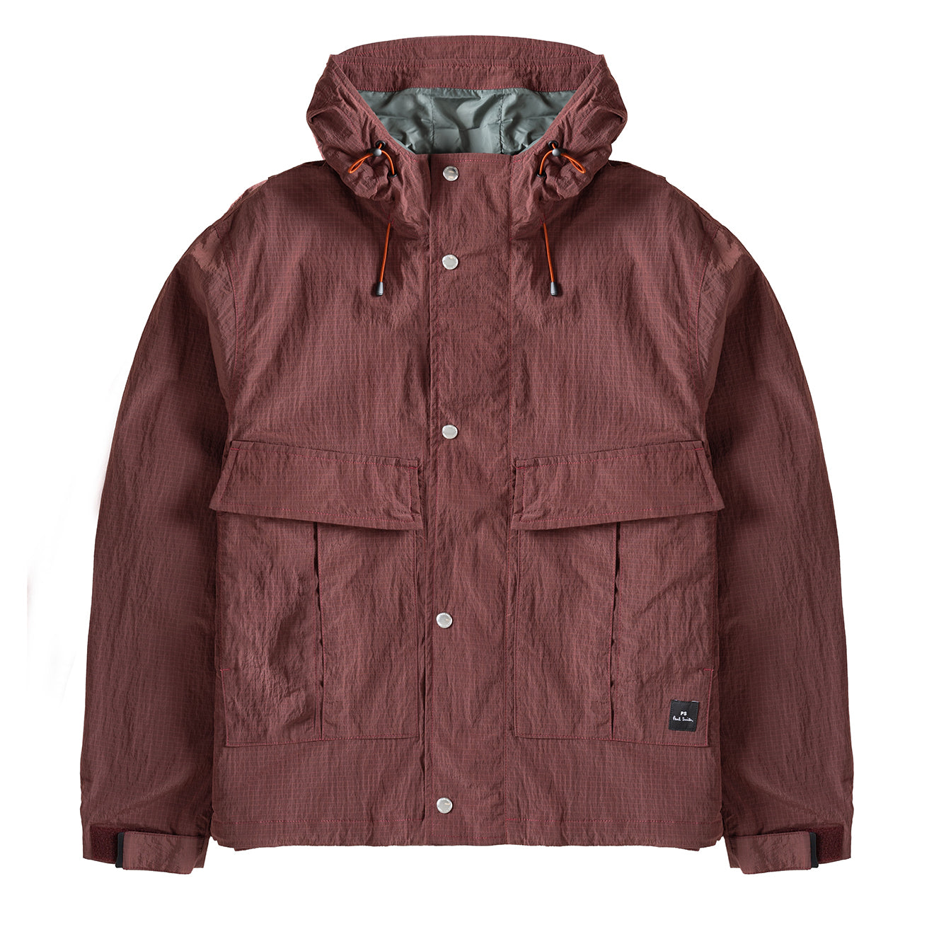Paul Smith Recycled-Nylon Ripstop Showerproof Jacket Bubblegum / Raspberry