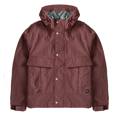 Paul Smith Recycled-Nylon Ripstop Showerproof Jacket Bubblegum / Raspberry