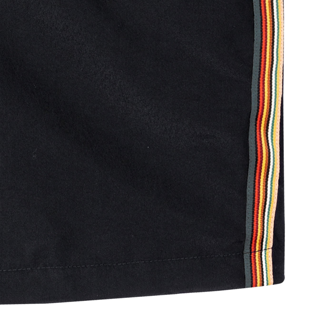 Paul Smith Recycled - Polyester Signature Stripe Swim Shorts Black