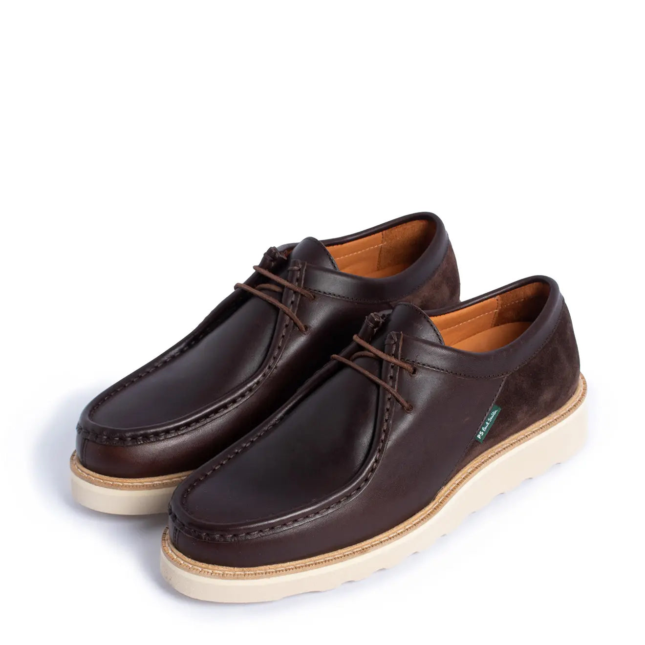 Paul Smith Rees Shoe Leather / Suede Dark Brown - The Sporting Lodge