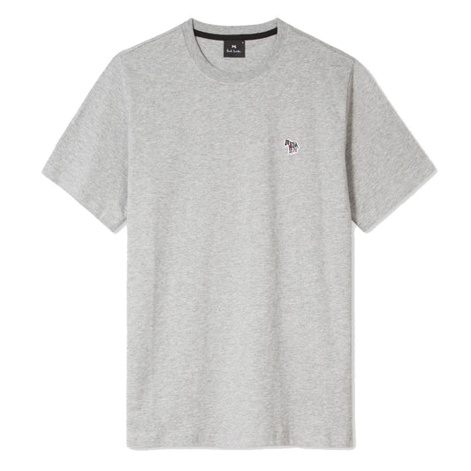 Paul Smith Reg Fit S/S Tshirt Zebra Grey Melange