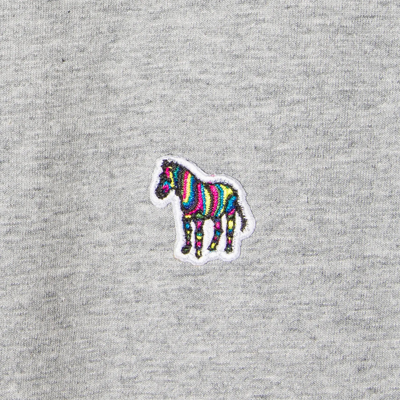 Paul Smith Reg Fit S/S Tshirt Zebra Grey Melange