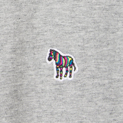 Paul Smith Reg Fit S/S Tshirt Zebra Grey Melange