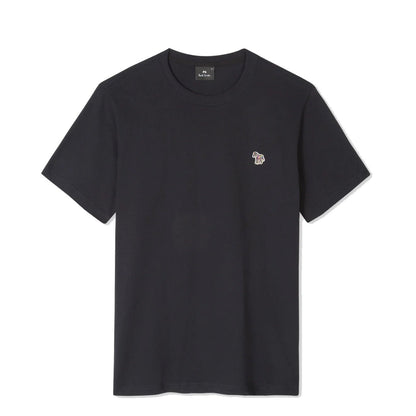 Paul Smith Reg Fit S/S Tshirt Zebra Very Dark Navy - The Sporting Lodge