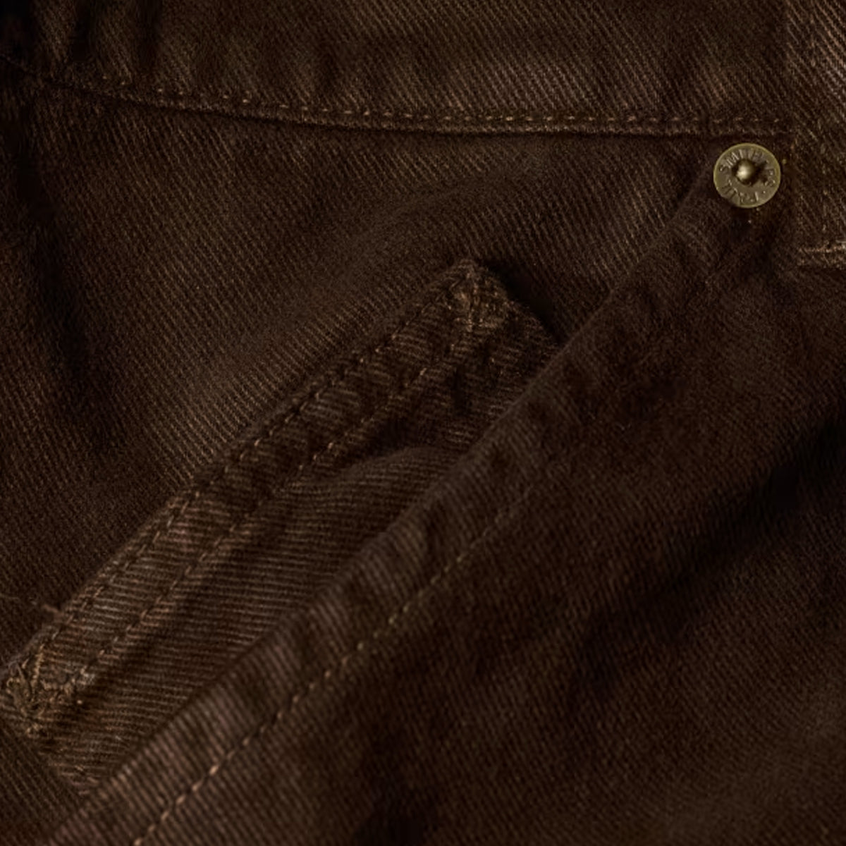 Paul Smith Relaxed Fit Cotton Jeans Brown