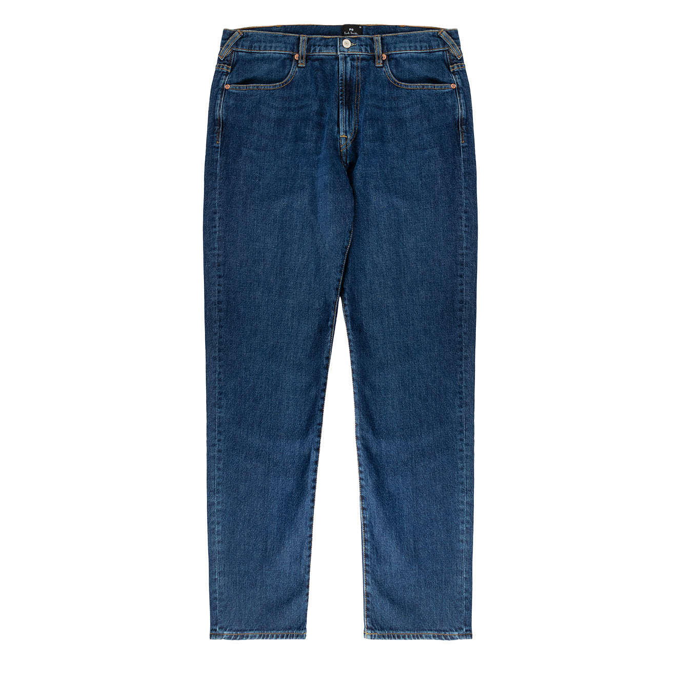 Paul Smith Relaxed Tapered-Fit Organic Vintage Stretch Jeans Dark Wash