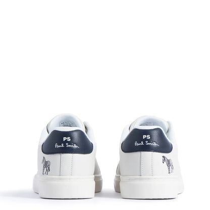 Paul Smith Rex Zebra Trainers White Leather - The Sporting Lodge