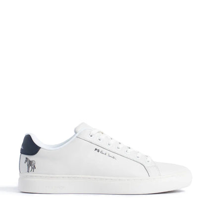 Paul Smith Rex Zebra Trainers White Leather - The Sporting Lodge