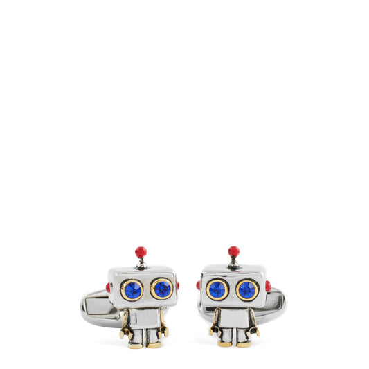 Paul Smith Robot Cufflinks Red / Blue