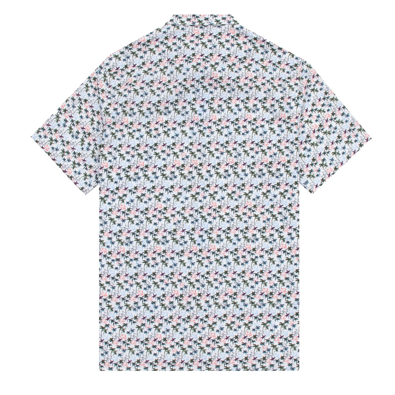 Paul Smith S/S Casual Fit Shirt Palm Detail White