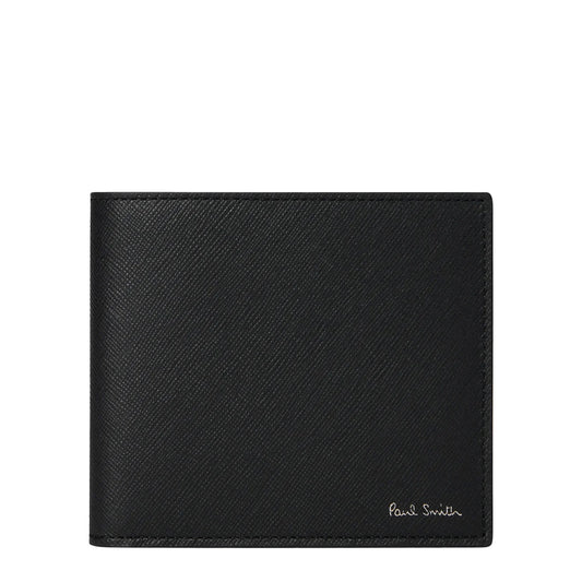 Paul Smith Signature Stripe Balloon Mount Fuji Interior Billfold Wallet Black - The Sporting Lodge