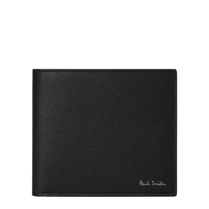 Paul Smith Signature Stripe Balloon Mount Fuji Interior Billfold Wallet Black - The Sporting Lodge
