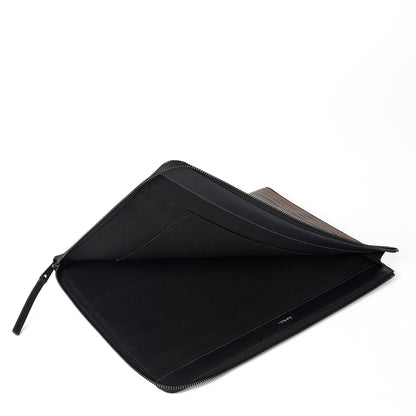 Paul Smith Signature Stripe Coated Canvas Document Case Multicolour