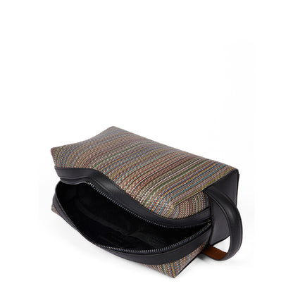 Paul Smith Signature Stripe Coated Canvas Wash Bag Multicolour
