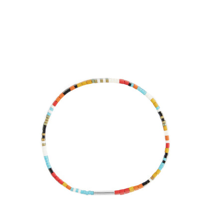 Paul Smith Signature Stripe Flat Bead Bracelet Multicolour