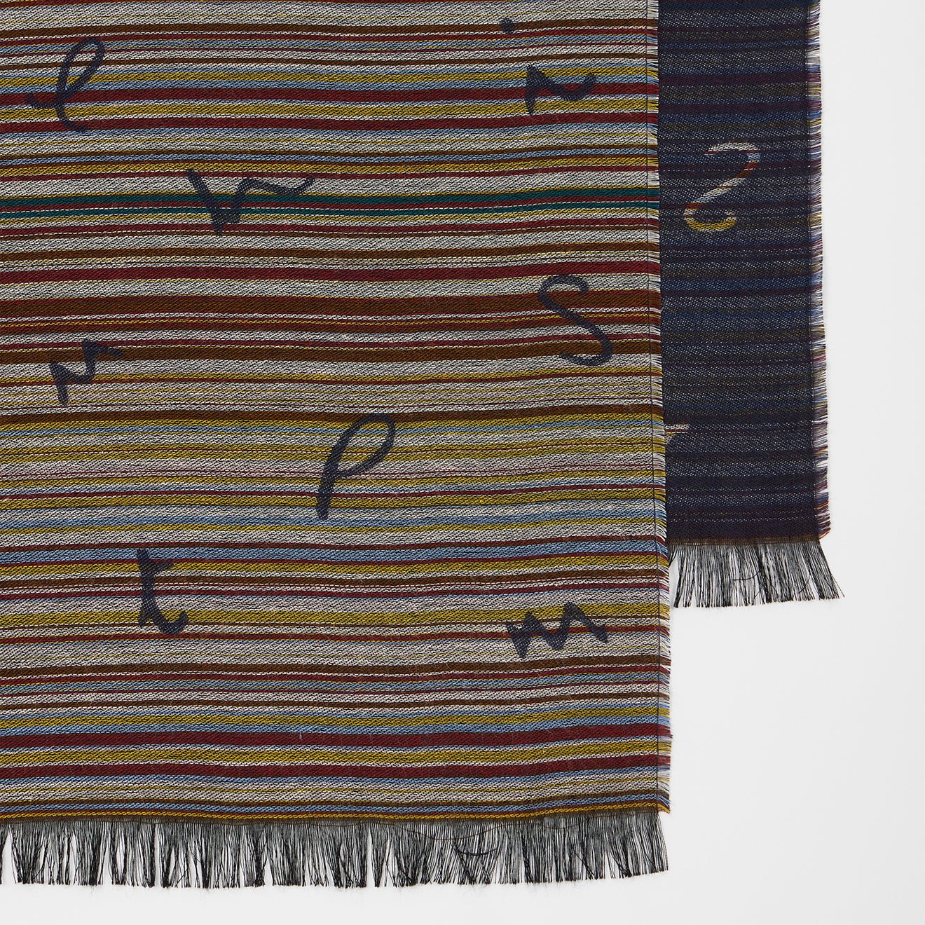 Paul Smith Signature Stripe Scarf Multicolour