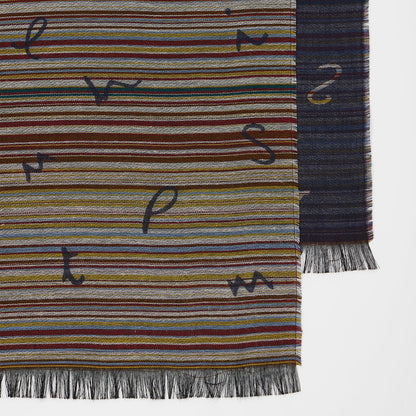 Paul Smith Signature Stripe Scarf Multicolour