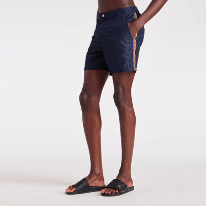Paul Smith Signature Stripe Swim Shorts Navy - The Sporting Lodge