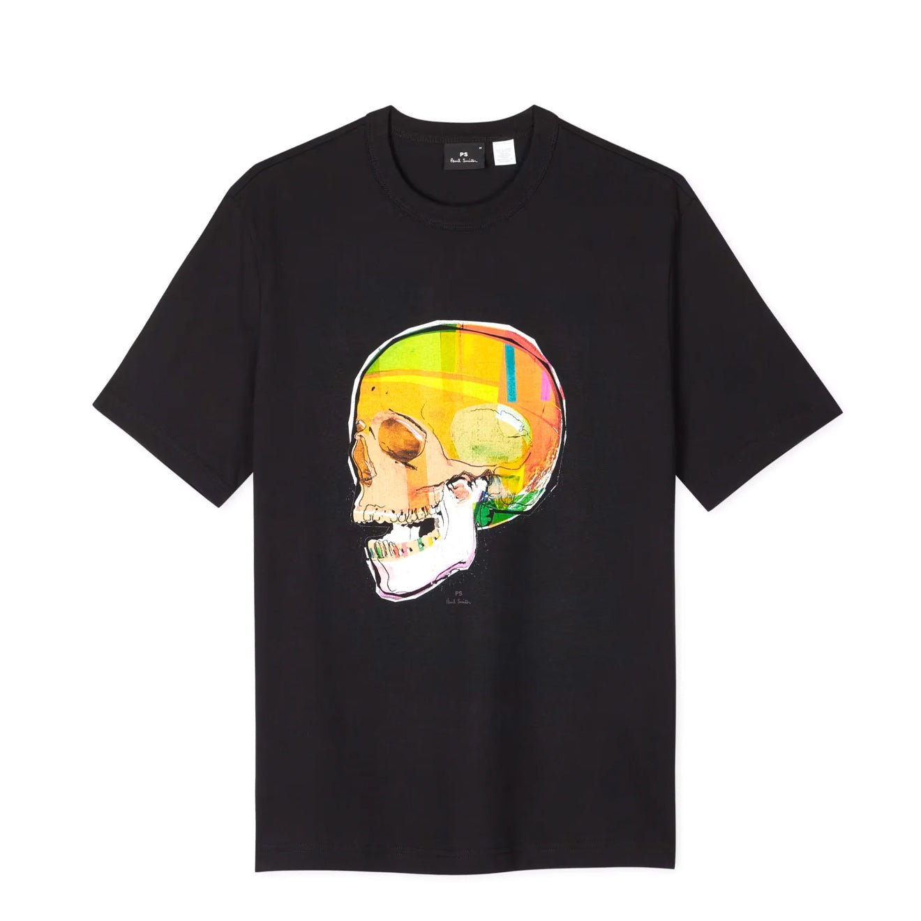 Paul Smith Skull Sketch Print T-Shirt Black - The Sporting Lodge