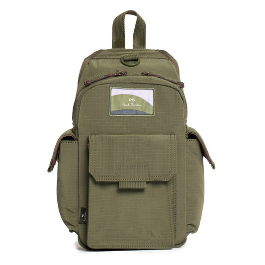 Paul Smith Sling Bag Olive Green - The Sporting Lodge