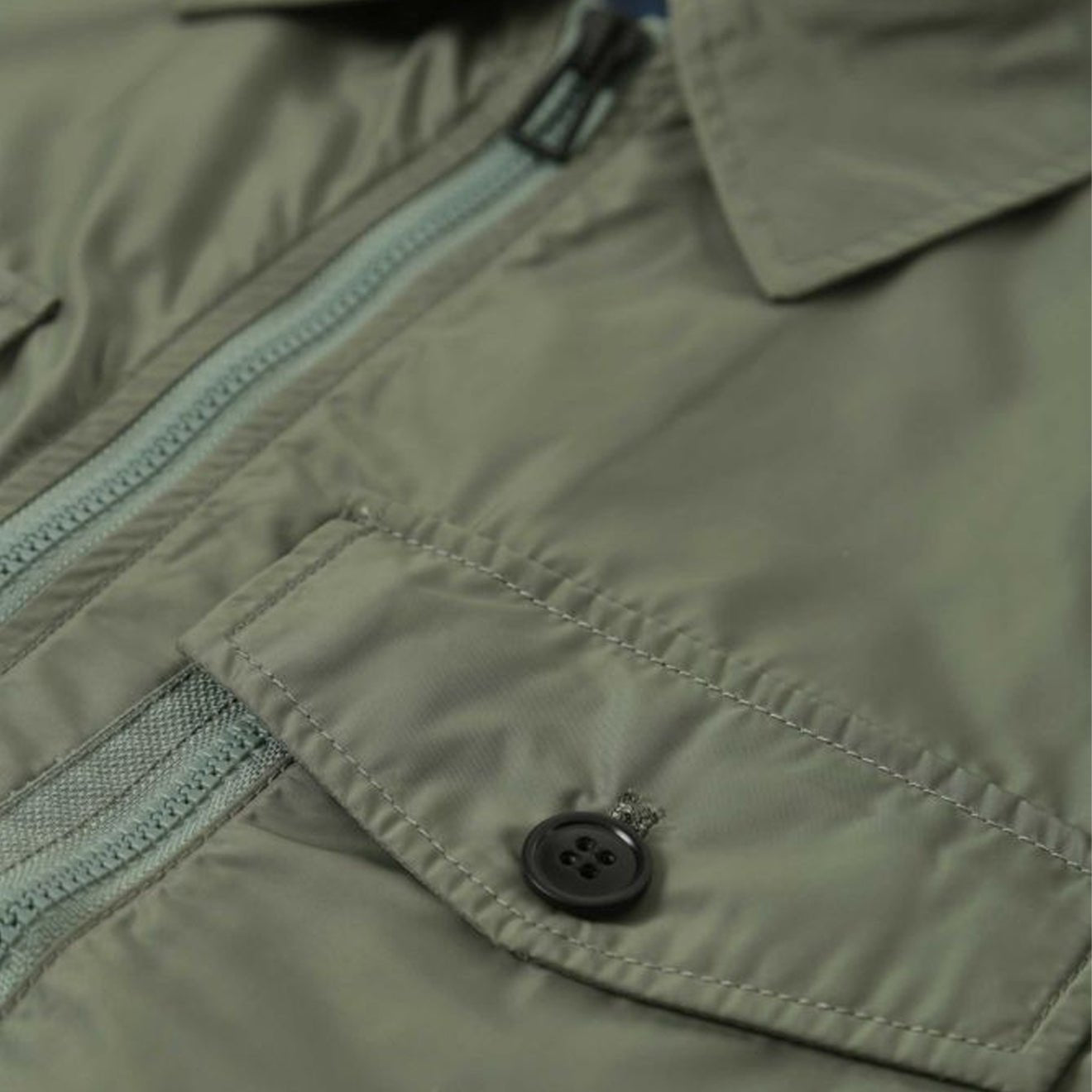 Paul Smith Smart Blouson Light Greyish Green - The Sporting Lodge
