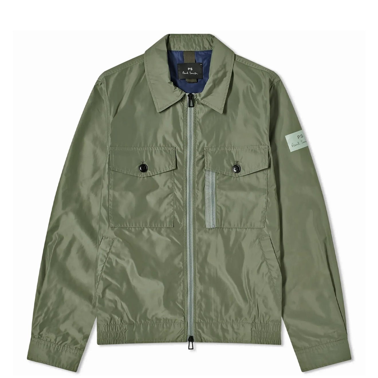 Paul Smith Smart Blouson Light Greyish Green - The Sporting Lodge