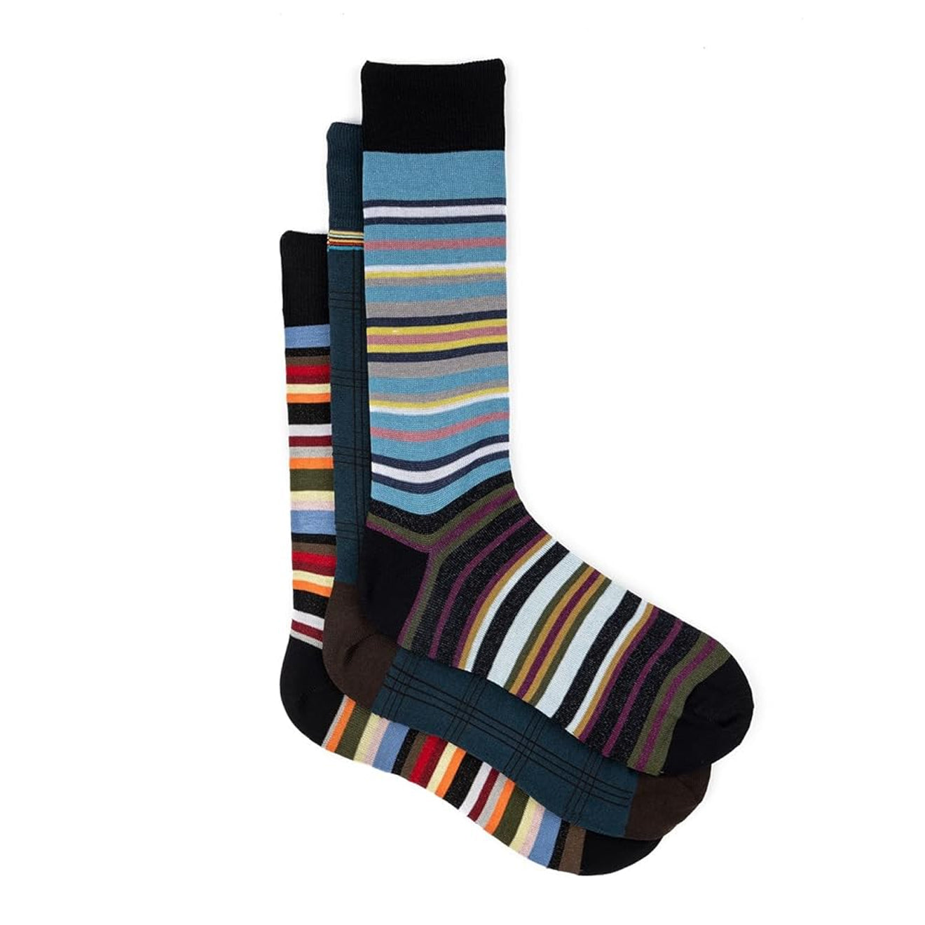 Paul Smith Socks Three Pack Black - The Sporting Lodge