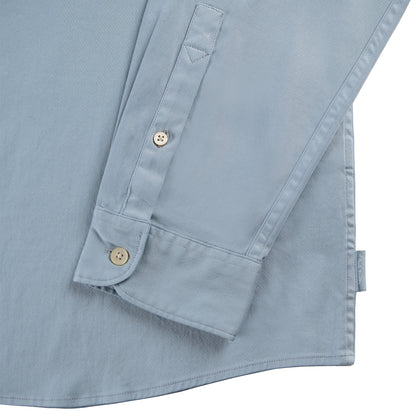 Paul Smith Soft Touch Cotton Shirt Blue