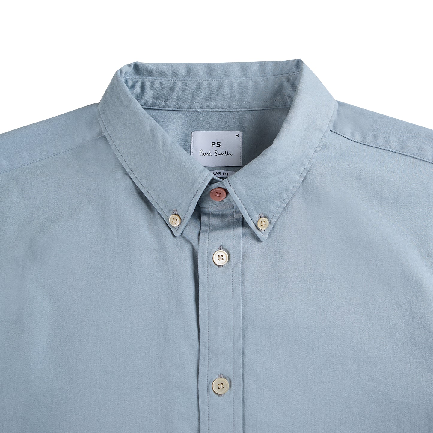 Paul Smith Soft Touch Cotton Shirt Blue