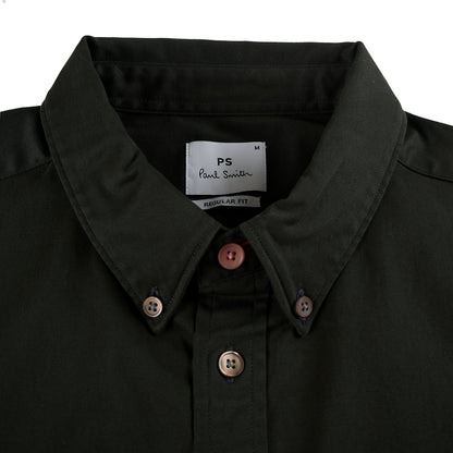 Paul Smith Soft Touch Cotton Shirt Green