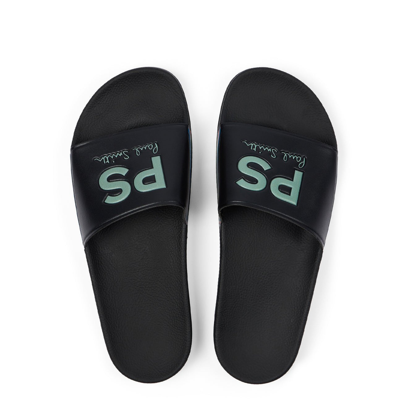 Paul Smith Sports Stripe Zed Slides Black