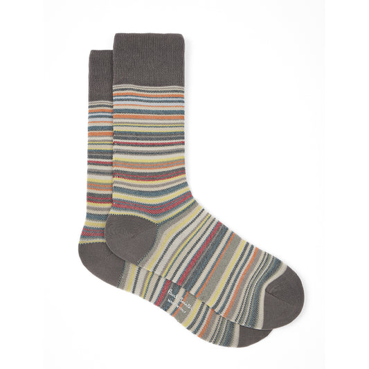 Paul Smith Spring Signature Stripe Socks Grey