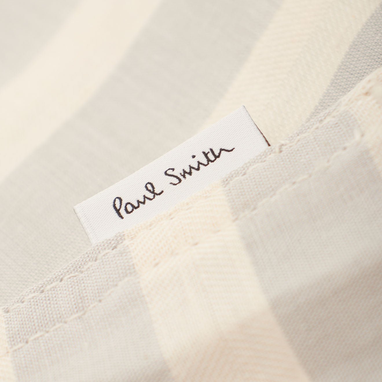 Paul Smith Stripe Cotton-Linen Shirt Light Blue - The Sporting Lodge