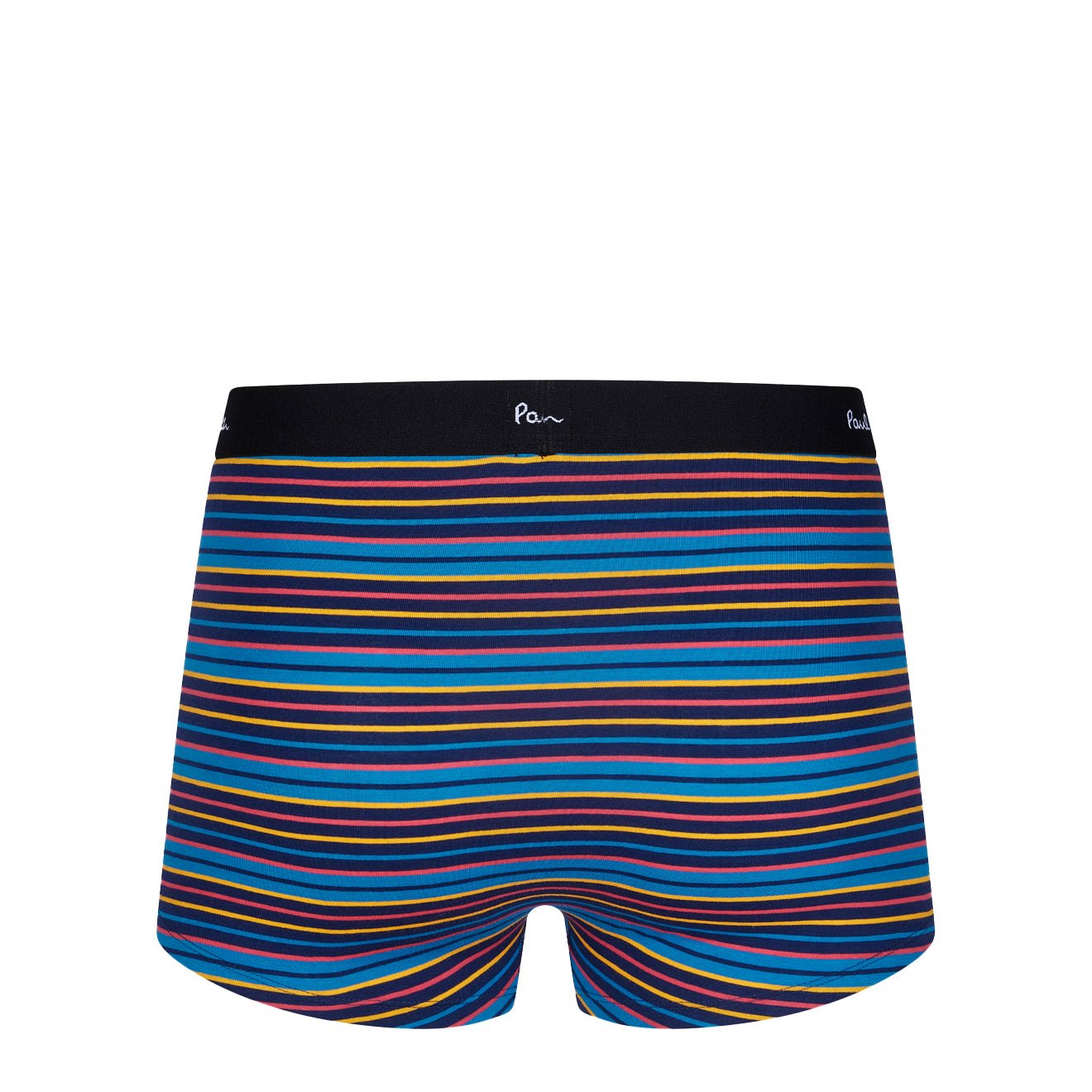 Paul Smith Stripe and Plain Mixed Boxer Briefs 5 Pack Multicolour