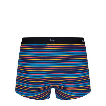 Paul Smith Stripe and Plain Mixed Boxer Briefs 5 Pack Multicolour